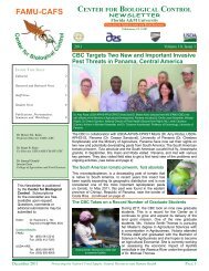 FAMU-CAFS - Agricultural Research Service