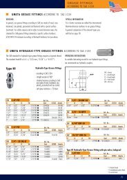 Type H1 ACCORDING TO SAE J-534 Umeta grease Fittings ...