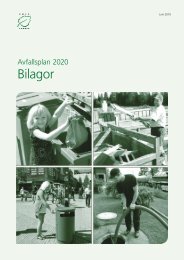 Avfallsplan 2020, bilagor - UmeÃ¥ kommun