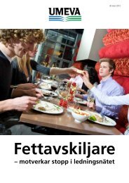 Fettavskiljare - umeva