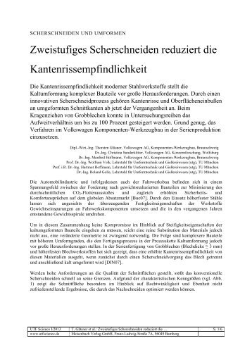 Whitepaper als PDF herunterladen - UMFORMtechnik