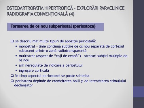 OSTEOARTROPATIA HIPERTROFICĂ