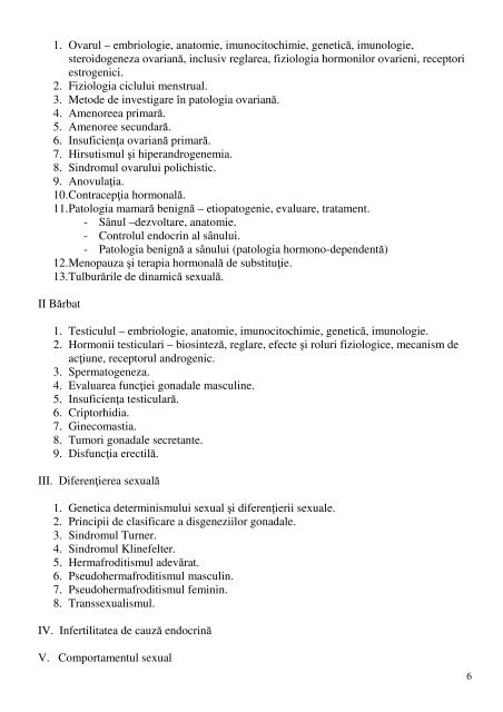 Endocrinologie