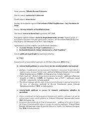 cv_rom - Universitatea 