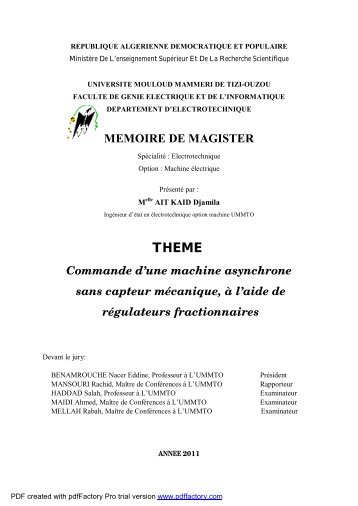 page de garde.docx - UniversitÃ© Mouloud Mammeri de Tizi Ouzou