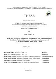 Mme le Pr Hargas Rosa, Mme le Pr Dahmani Malika., Mr le Dr