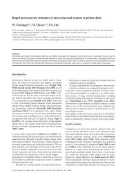 Rapid and accurate estimates of microcharcoal content in pollen ...