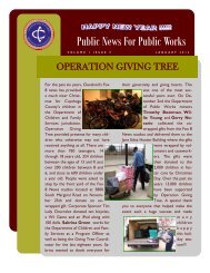 operation giving tree - Cuyahoga County Department of Public Works