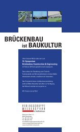 BRÃCKENBAU ist BAUKULTUR - Umrisse