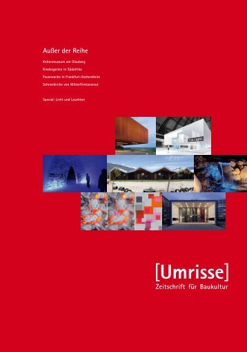 01Â·2012 - Thema: AuÃer der Reihe - Umrisse