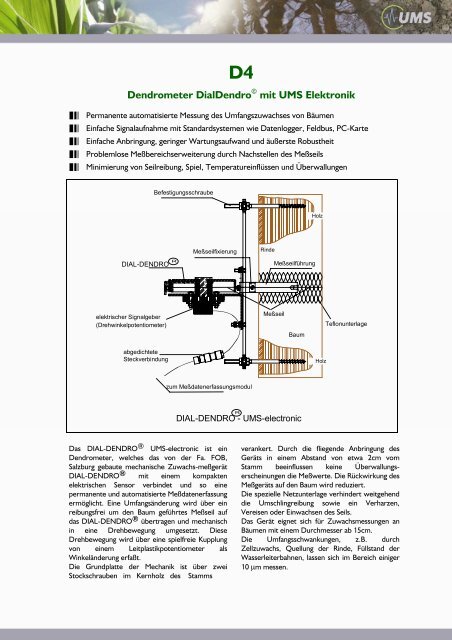 D4 Datenblatt - UMS