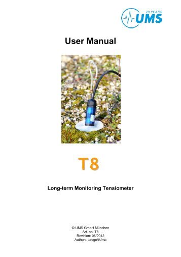 T8 Manual - UMS