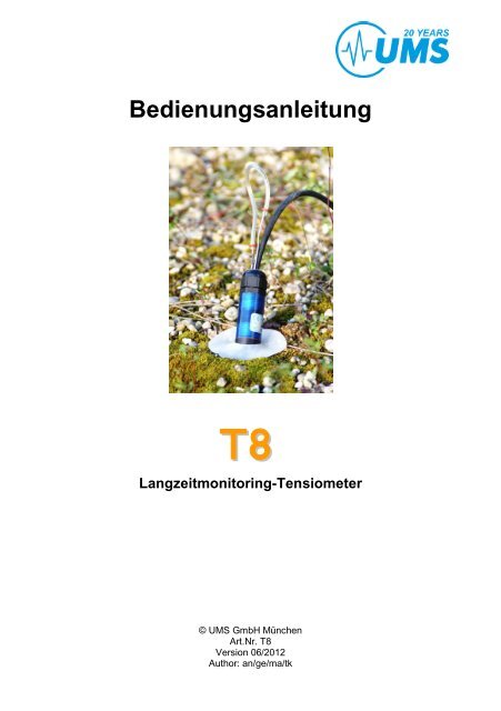 T8 Anleitung - UMS