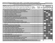 Assessment of Readiness for Mobility Transition - University of ...