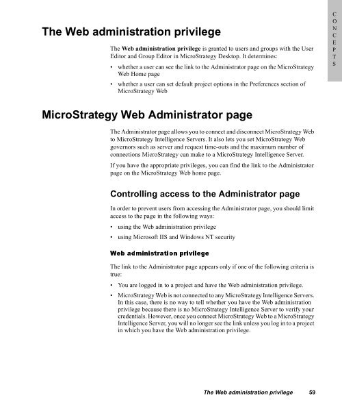 MicroStrategy 7 Administrator Guide