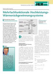 Mehrfachfunktionale Hochleistungs ... - HOWATHERM