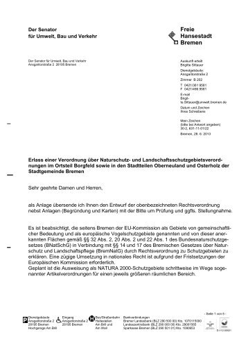 Anschreiben (pdf, 43.6 KB) - Bremen