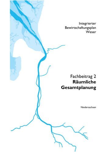 Fachbeitrag 2 RÃ¤umliche Gesamtplanung - Niedersachsen - Bremen
