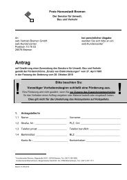 Antragsformular (pdf, 247.5 KB) - Bremen