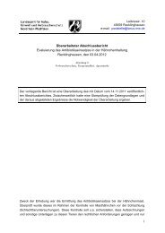 Evaluierung des Antibiotikaeinsatzes in der HÃ¤hnchenhaltung