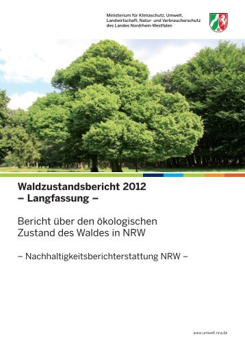 Waldzustandsbericht 2012 â Langfassung - Ministerium fÃ¼r ...