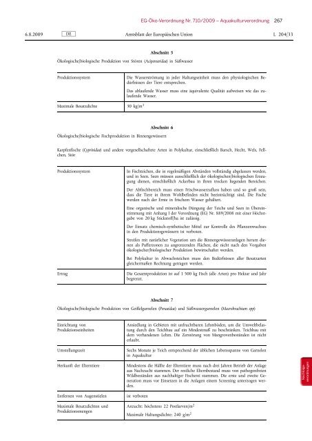 EU-Verordnung Ãkologischer Landbau - Ministerium fÃ¼r ...