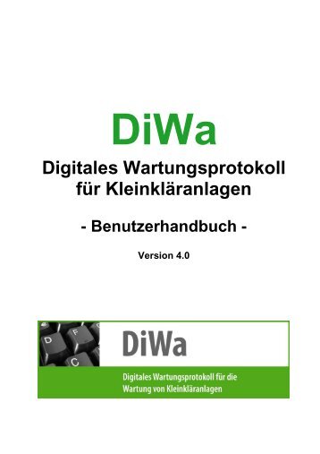 Benutzerhandbuch DiWa 4.0 - Die Kommunale Umwelt-AktioN UAN