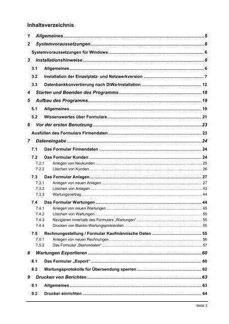 Benutzerhandbuch DiWa 4.0 - Die Kommunale Umwelt-AktioN UAN