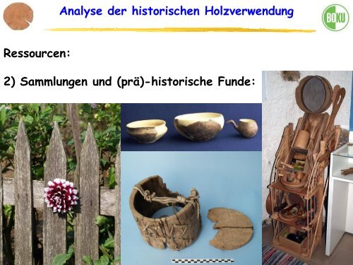 Historische Holzverwendung