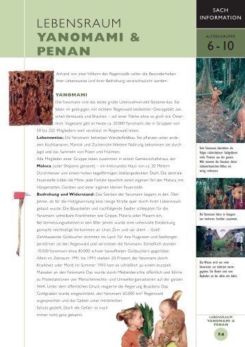 LEBENSRAUM YANOMAMI & PENAN