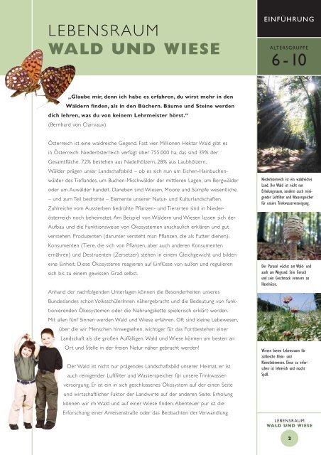 LEBENSRAUM WALD UND WIESE