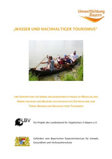 wasser und nachhaltiger tourismus - Umweltbildung in Bayern