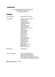 Sitzungsprotokoll - Umweltliste Breisach