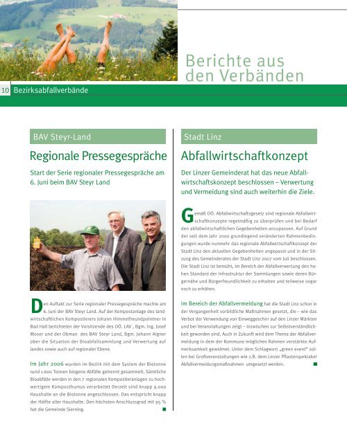 Thema Umwelt 3. Ausgabe 06-2007 - Umweltprofis