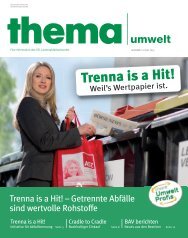 Thema Umwelt 14. Ausgabe 06-12013 - Umweltprofis