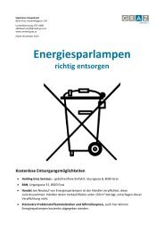 Energiesparlampen richtig entsorgen.pdf - Oekostadt Graz