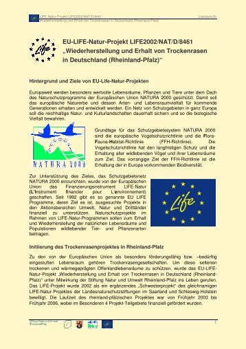 Deutsch (PDF 3MB) - Stiftung Natur und Umwelt Rheinland-Pfalz