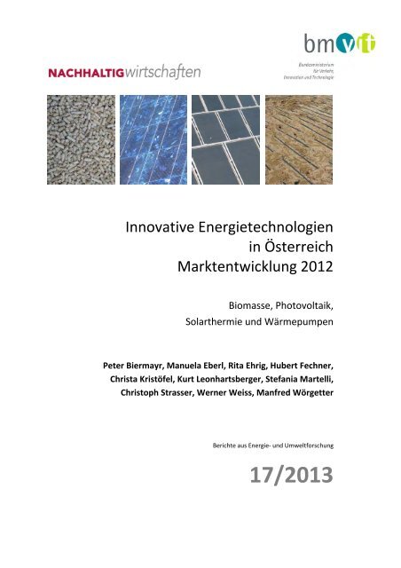 Marktentwicklung 2012.pdf - NachhaltigWirtschaften.at