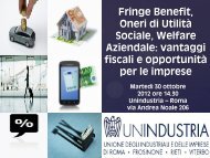 Presentazione standard di PowerPoint - Unindustria