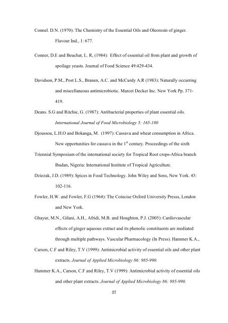 consumer acceptability of spiced composite bread - The Federal ...