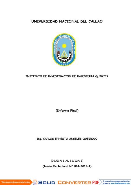 IF_ANGELES QUEIROLO_FIQ.pdf - Universidad Nacional del Callao.