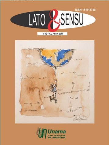 REVISTA LATO E SENSU 2011.indd - Unama