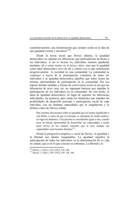 La igualdad de gÃ©nero como principio democrÃ¡tico - Universidad de ...