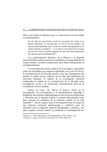 La igualdad de gÃ©nero como principio democrÃ¡tico - Universidad de ...