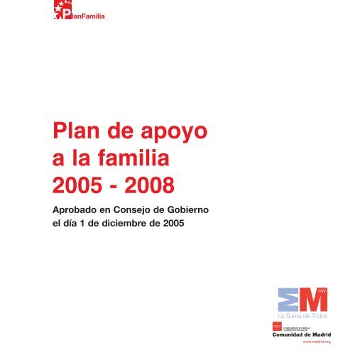 Plan de Apoyo a la Familia 2005-2008 - Universidad de Navarra