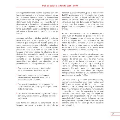 Plan de Apoyo a la Familia 2005-2008 - Universidad de Navarra