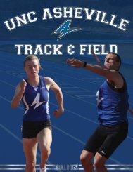 UNC Asheville Athletics