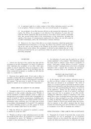 Article 18 (1) A statement made by or other conduct of the ... - uncitral