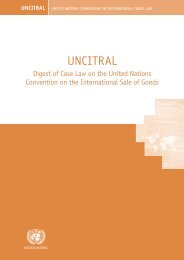 UNCITRAL Digest of Case Law on the United Nations Convention ...