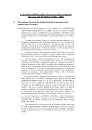 Consolidated Bibliography of recent writings related to the ... - uncitral